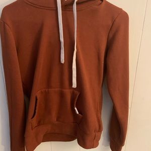 Burnt orange hoodie